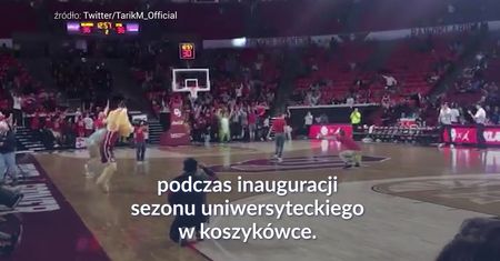#dziejesiewsporcie: wielki wyczyn studentów w USA. Dwa razy trafili do kosza z połowy boiska