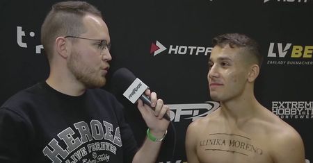 FAME MMA 5: Kamil Hassan brutalnie znokautował Oleha Riaszeńcewa! (WYWIAD PO WALCE)