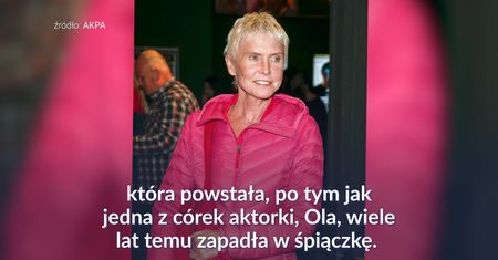Ewa Błaszczyk ma następcę. Fundacja trafi w ręce jej córki