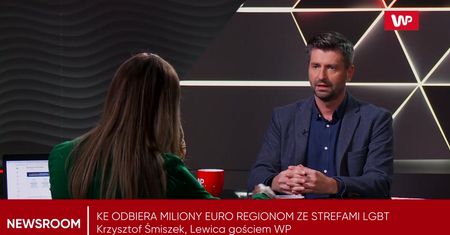 Strefy wolne od LGBT. Śmiszek: rzeka pieniędzy zostanie zawrócona