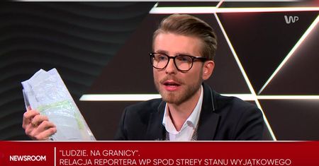 Celowe działania Łukaszenki? Dziennikarz przyniósł dowody do studia