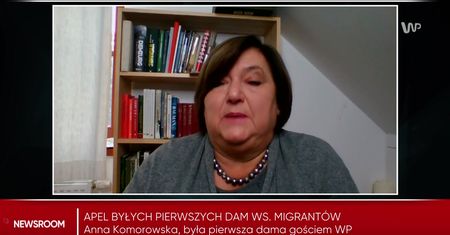 Anna Komorowska o nieobecności Agaty Dudy na granicy. "Można trochę spuścić z majestatu"