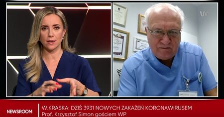 Prof. Simon o wzroście zakażeń koronawirusem