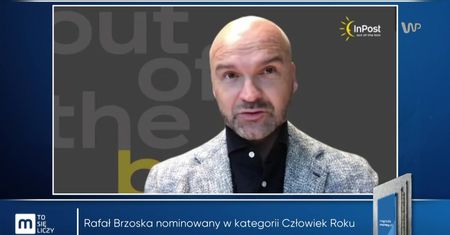 Nagroda money.pl. Nominacja w kategorii Człowiek Roku - Rafał Brzoska, InPost