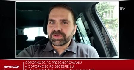 Prof. Pyrć o ryzyku reinfekcji u osób niezaszczepionych