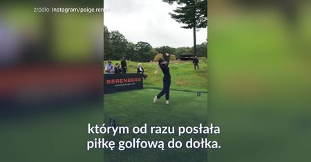 Dominika Pawlik #dziejesiewsporcie: co za strzał najpiękniejszej golfistki na świecie!