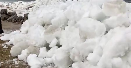 Niebywałe wideo z plaży. Świadek nagrał, co burza wyrzuciła na brzeg