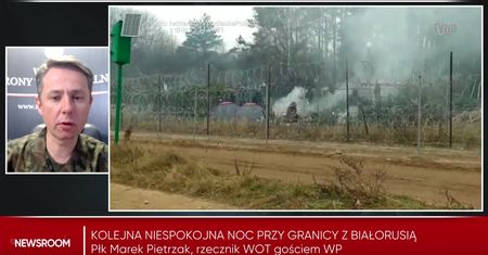 "Seria prowokacji". Rzecznik WOT mówi, co się dzieje na granicy
