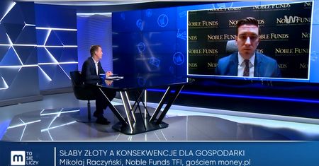 Ostre spadki na złotym. Brak pieniędzy z KPO gwoździem do trumny