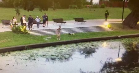 Nowy Dwór Gdański. Weszła do rzeki i została bohaterką