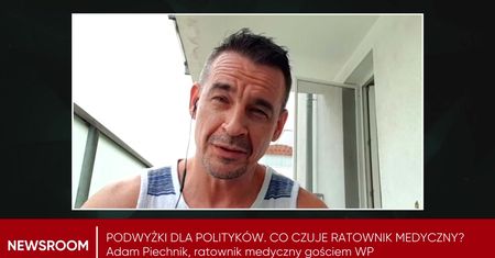 "To były szydercze oklaski". Ratownik skomentował podwyżki dla rządu