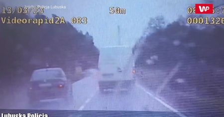 Szarżowanie na drodze będzie go słono kosztowało. Policja pokazała nagranie