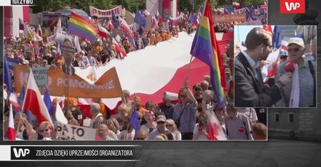 Przyjechali z "pisowskiego bastionu". Mówią o "wściekłości narodu"