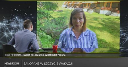 Zakopane w szczycie wakacji. "Płynie tam po prostu rzeka ludzi"