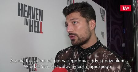Gwiazdor "365 dni" o scenach nagości. Jest zachwycony Magdą Boczarską