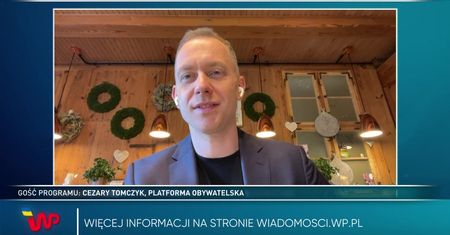 Rywalizacja Tuska z Trzaskowskim. Tomczyk komentuje