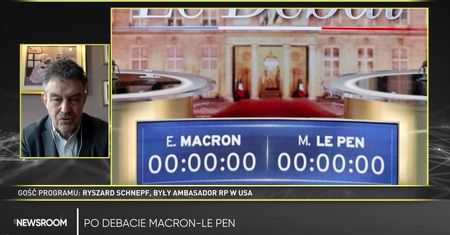 "1:0 dla Macrona". Były ambasador tłumaczy, dlaczego