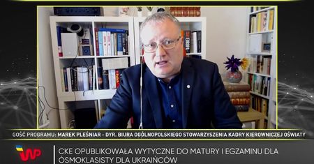 Marek Pleśniar o edukacji ukraińskich dzieci w Polsce. Kto się nią zajmie?