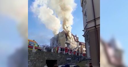 Tragiczny pożar w Starogardzie Gdańskim. Zginęło troje dzieci