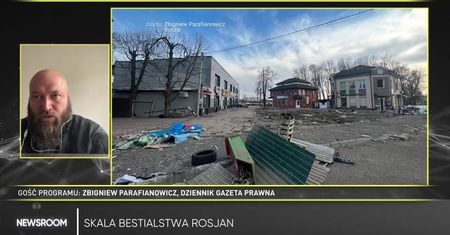Był w Saltiwce w Charkowie. Dramatyczna relacja
