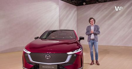 Elektryczna Mazda 6e. Ale z tym ładowaniem to dajcie spokój, kto to widział
