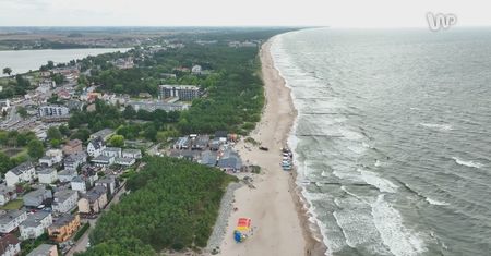 Pojechaliśmy do Mielna. Przykry widok w samym środku sezonu