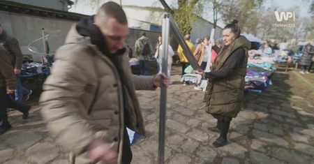 Handlowali na bazarze. Tak zareagował na pomysł rozłożenia straganu