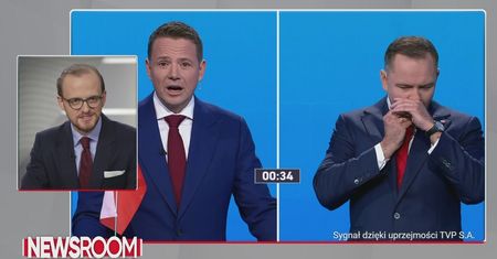 Dziwny gest Nawrockiego. Wszyscy na to zwrócili uwagę. Ekspert tłumaczy