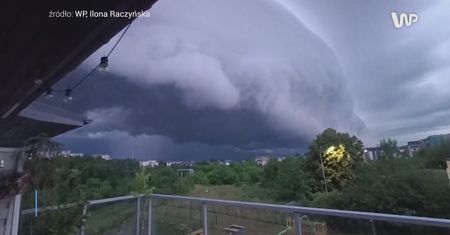 Wideo z Gdańska. "Widok był jednocześnie piękny i przerażający"