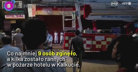 Tragiczny bilans pożaru hotelu w Kalkucie. Nie żyje co najmniej 9 osób