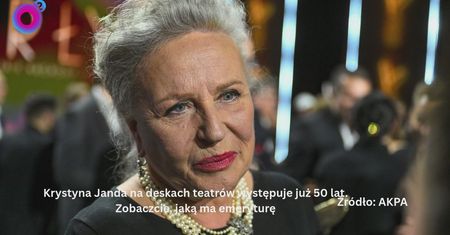 Krystyna Janda. Ile aktorka dostaje emerytury?