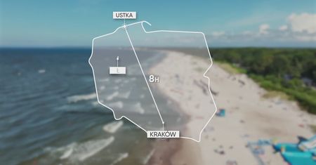 Ustka na weekend: plaża Zachód 2, latarnia i ulica Żeromskiego