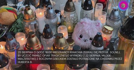 Tłumy na Solnej. Polały się łzy. Tak uczcili pamięć ofiar Huberta B.
