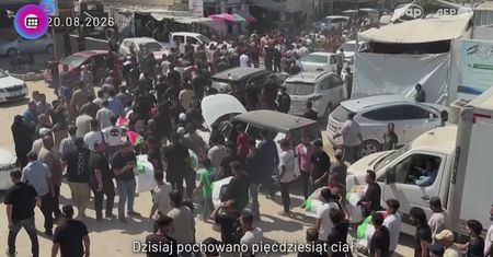 Masowy pogrzeb w Gazie. Wśród ofiar 20 dzieci