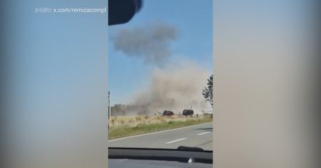 Pierwsze chwile po katastrofie. Jest nagranie świadków