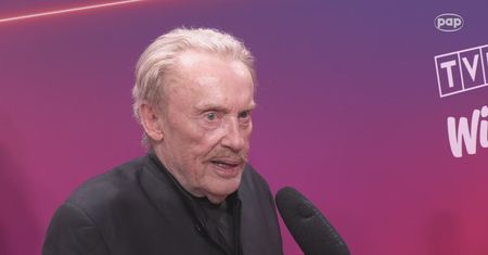Jedno pytanie rozbawiło Olbrychskiego. Reżyser "Rancza" potem przepraszał
