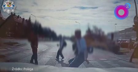 Piesi byli już na pasach. Nagle nadjechał samochód