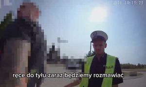 Jechał po partnerkę z ośrodka. Policjanci odkryli, co miał na sumieniu