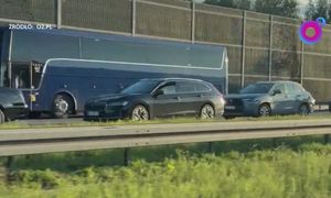 Jechał i nagrywał, końca nie było widać. Ludzie utknęli w gigantycznym korku