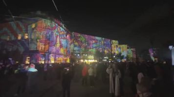 Niezwykłe nagranie z Łodzi. Jak galeria pod gołym niebem