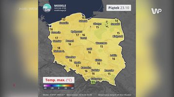 Taka będzie druga połowa października. Jest nowa prognoza IMGW