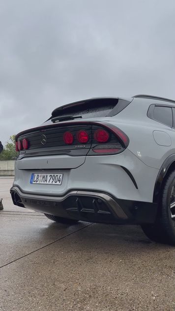 Tak brzmi "V8" w elektrycznym Mercedesie-AMG GT SUV