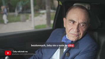 Mówi o problemie bezdomności. "Być może AI nam pomoże"