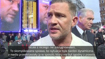 "Nikt mnie nie zwolnił". Tom Hardy po raz pierwszy komentuje aferę wokół "Strefy gangsterów"