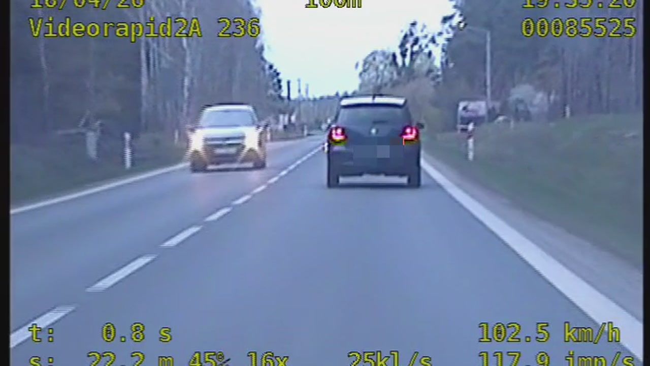 Zatrzymali pięć praw jazdy. Wszystko się nagrało