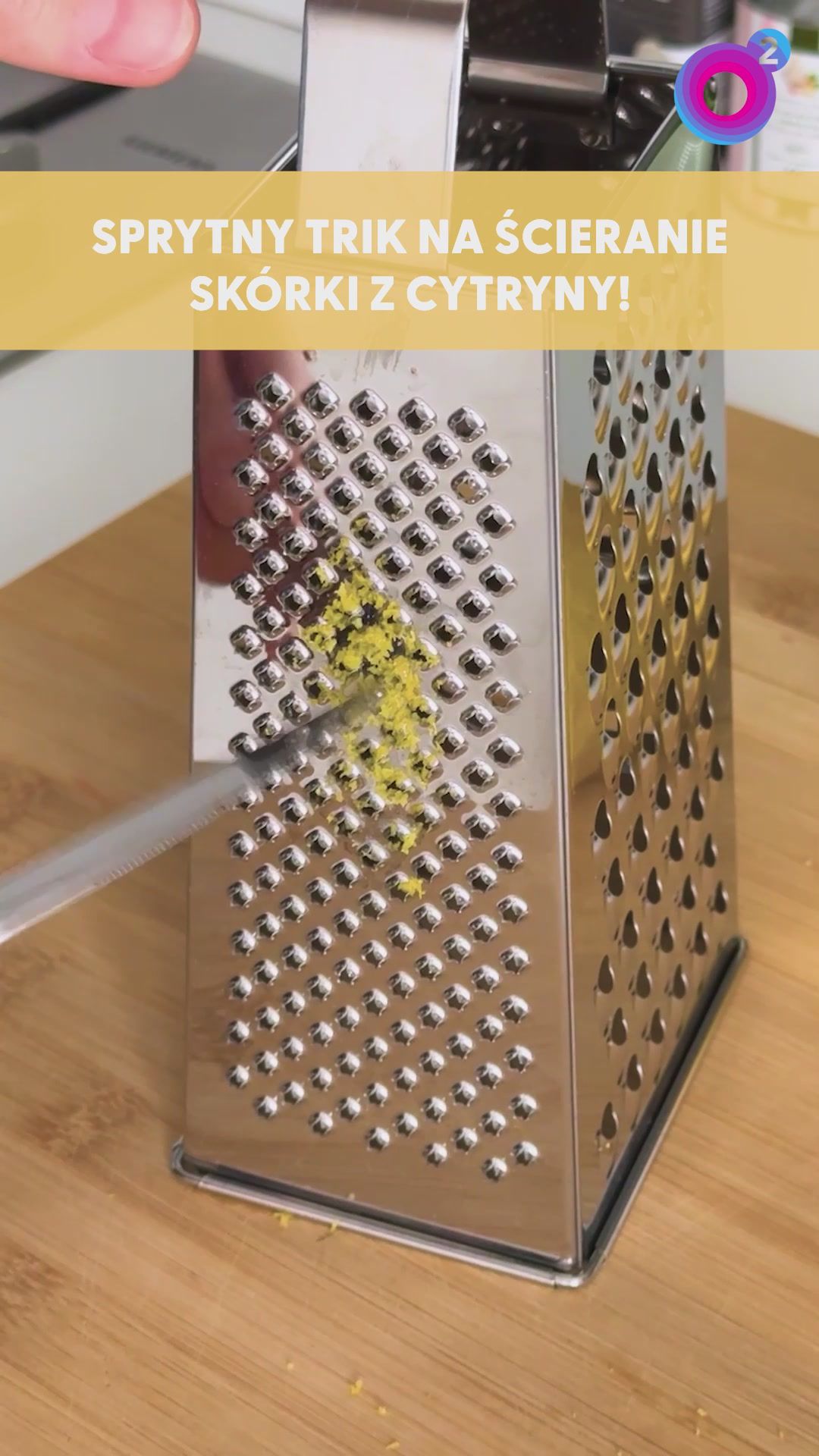 Tak zetrzesz skórkę cytryny. Nic się nie zmarnuje
