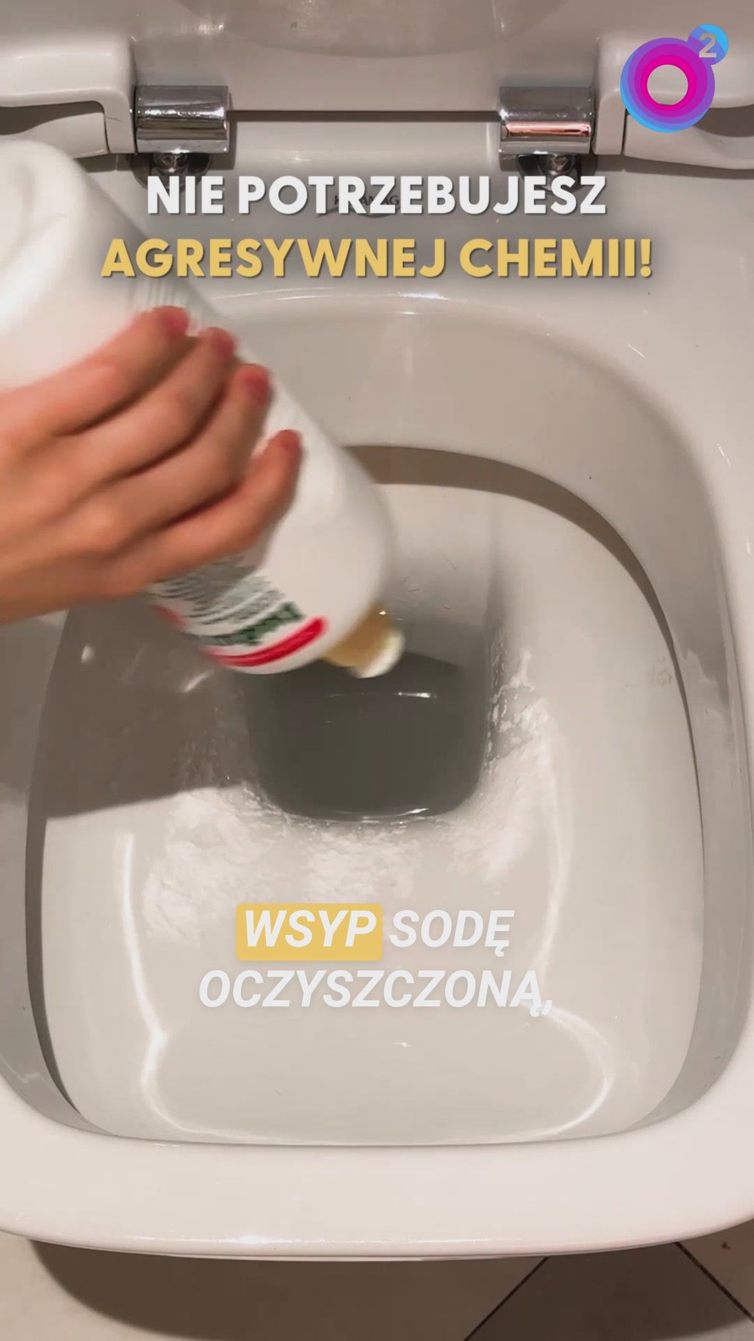 Wrzucasz do toalety i patrzysz, jak działa. Potrzebujesz tylko 3 składników