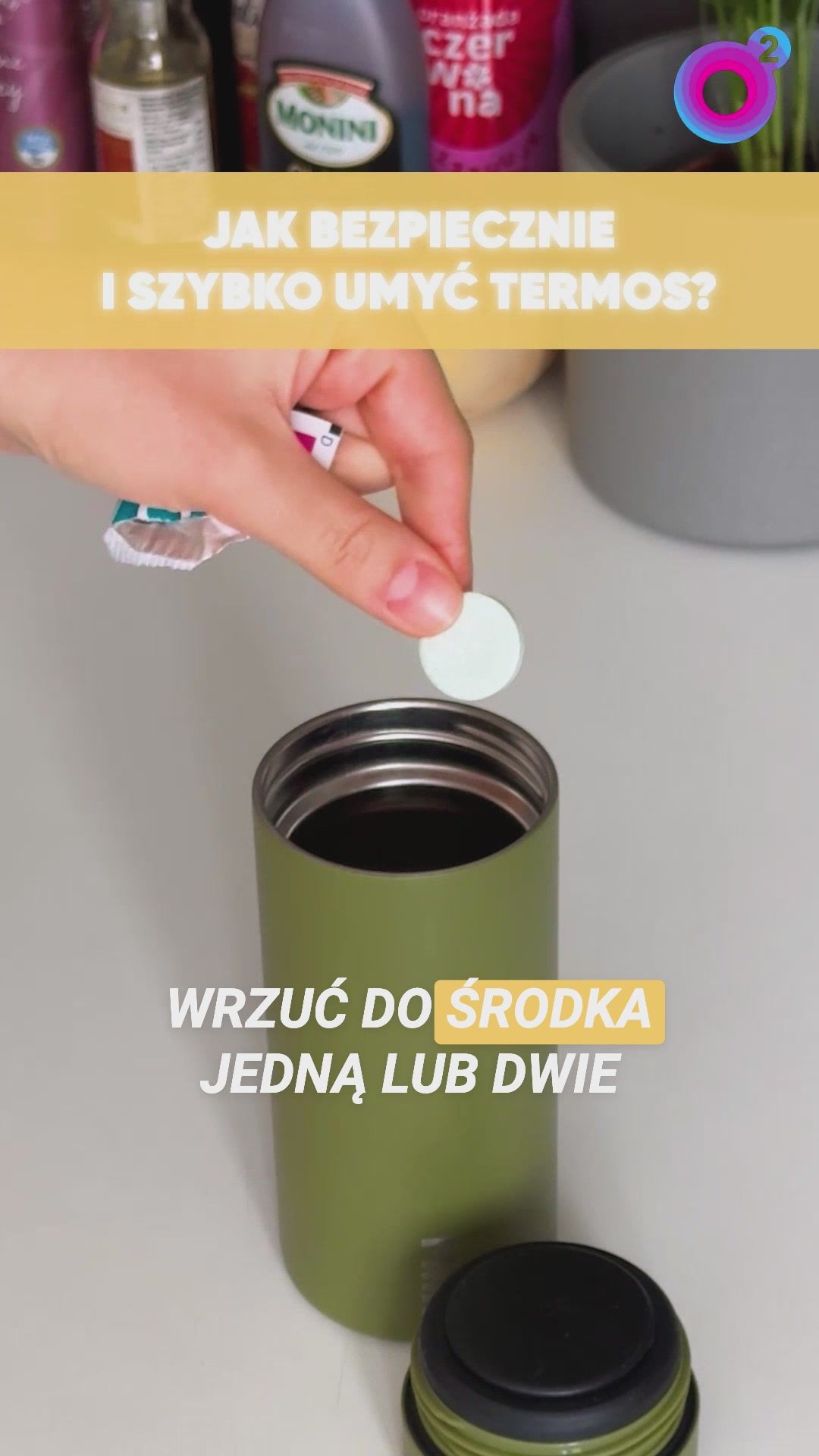 Wrzuć do termosu i zalej wodą. Będzie wyglądał jak nowy