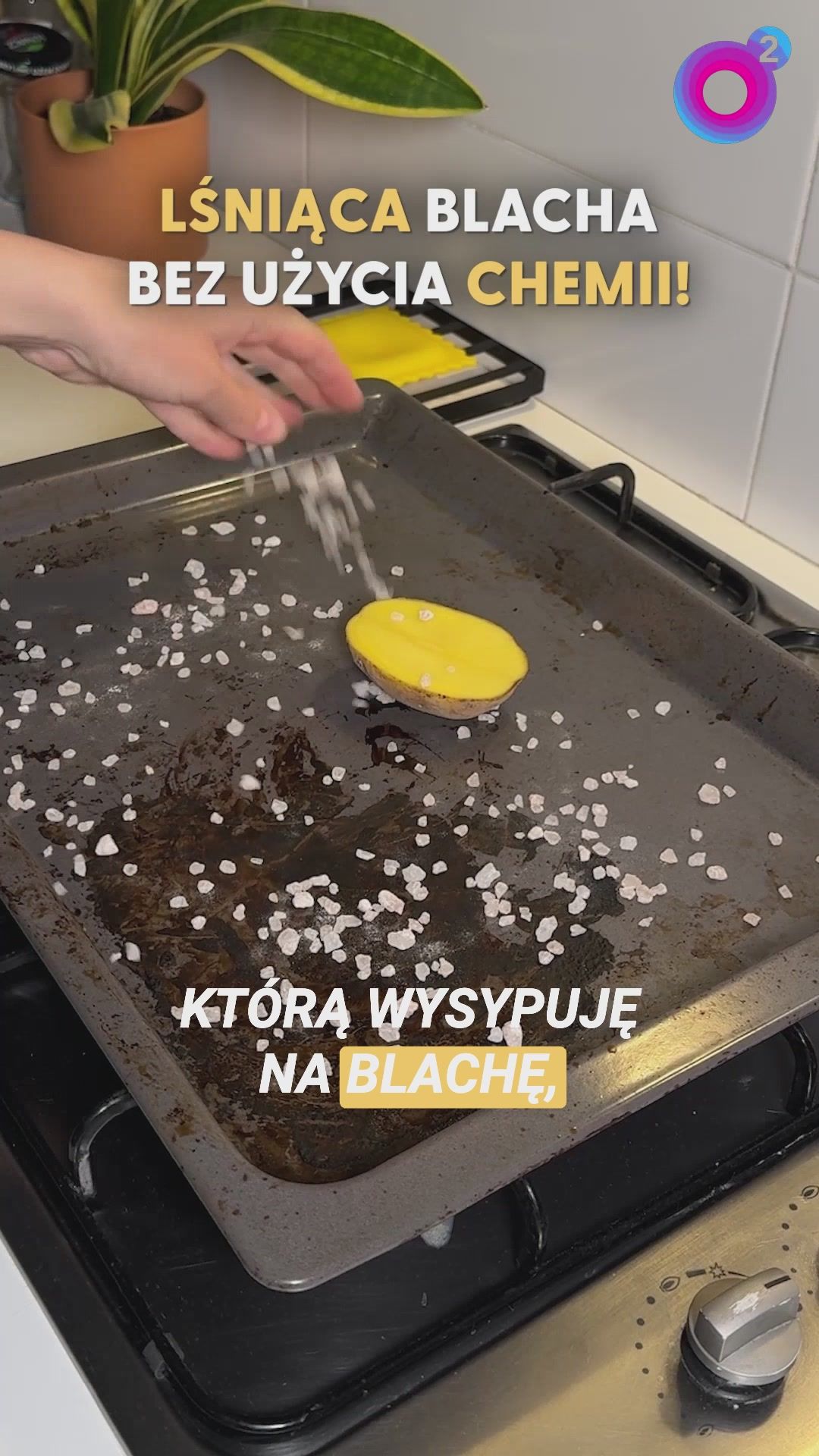 Dwa produkty, które pomogą wyszorować blachę piekarnika bez chemii
