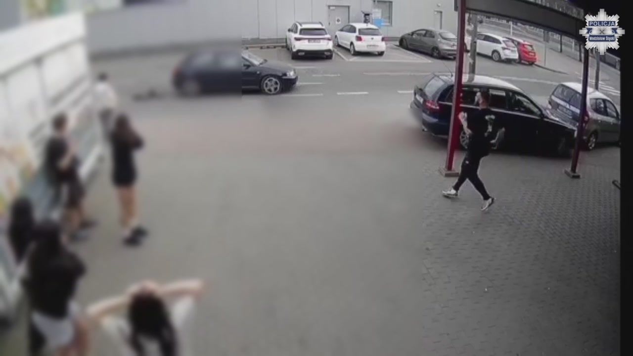 Spowodował wypadek i uciekł. Wszystko się nagrało